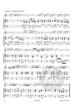 12 Sonaten op. 2 - Band 2 (Sonaten 4-6) von Benedetto Marcello 
