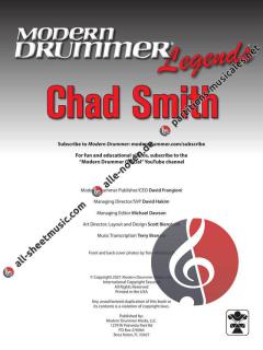 Modern Drummer Legends: Red Hot Chili Peppers' Chad Smith 
