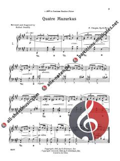 Mazurkas For Piano von Frédéric Chopin 