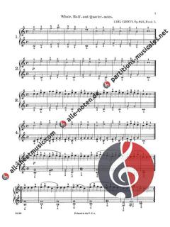 Little Pianist Op.823 Piano Complete von Carl Czerny 