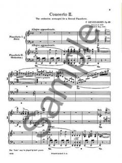 Concerto No.2 Op.40 In D Minor von Felix Mendelssohn Bartholdy 