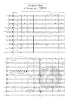 Symphony No. 3 in Eb major op.55 Eroica von Ludwig van Beethoven 