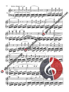 School Of Velocity Op.299 Book 1 Piano von Carl Czerny 