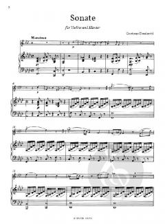 Sonate von Gaetano Donizetti 