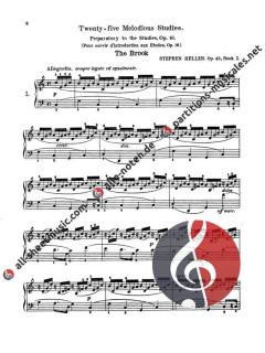 25 Melodious Studies Piano Op.45 von Stephen Heller 