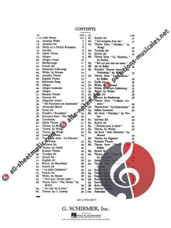 First Instruction In Piano Playing 100 Recreations von Carl Czerny 