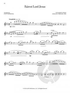 The Sacred Flutist: 24 Songs and Hymns von Judy Nishimura 