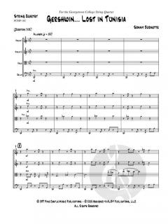 Gershwin... Lost in Tunisia von Sonny Burnette 