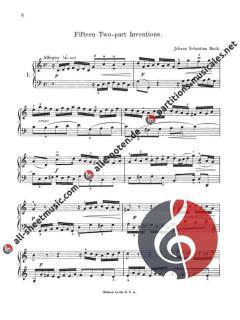 Two And Three Part Inventions von Johann Sebastian Bach 