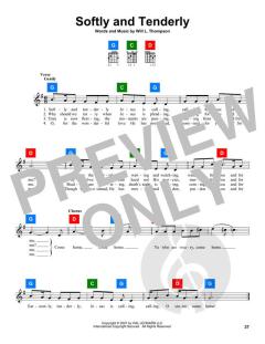 Softly And Tenderly von Will L. Thompson (Download) 