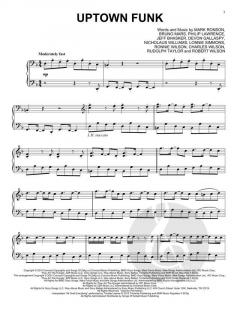 Uptown Funk von Lonnie Simmons (Download) 