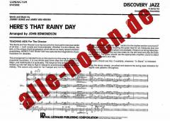 Here's That Rainy Day von Johnny Burke 
