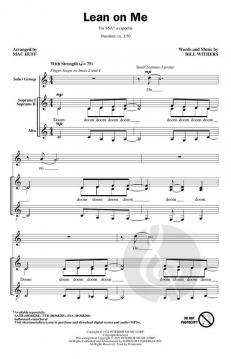 Lean On Me von Bill Withers (Download) 