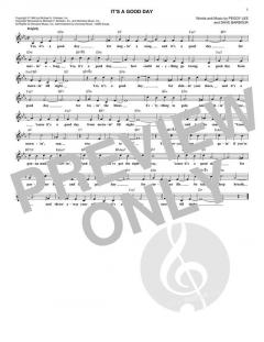 It's A Good Day von Peggy Lee (Download) 
