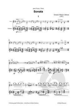 Sonata von Ernesto Mateo Cabrera 