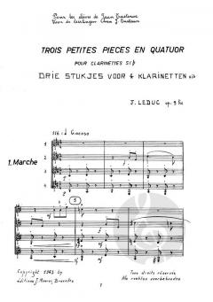 3 petites pièces 9 bis von Jacques Leduc 