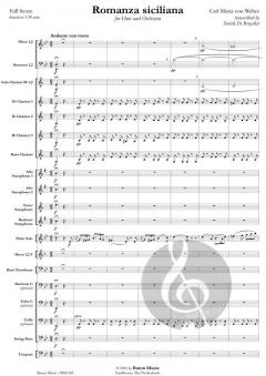 Romanza siciliana von Carl Maria von Weber (Download) 