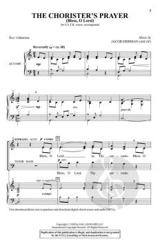 The Chorister's Prayer von Jacob Dishman (Download) 