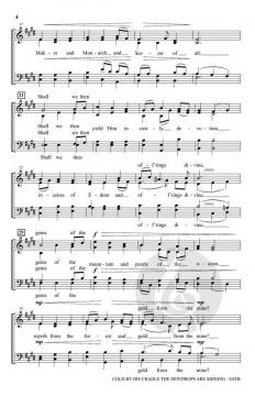 Cold by His Cradle the Dewdrops Are Shining von Brandon Homayouni (Download) 