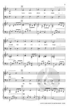 Love Came Down to Bethlehem von Jon Guerra (Download) 
