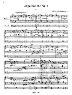 4 Sonaten für Orgel von Richard Bartmuß im Alle Noten Shop kaufen