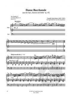 Danse Bacchanale von Camille Saint-Saëns 