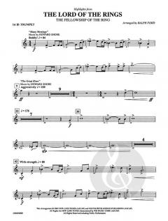 Lord of The Rings: The Fellowship of The Ring (Highlights) von Howard Shore (Download) 