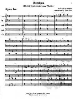Rondeau von Canadian Brass Quintet (Download) 