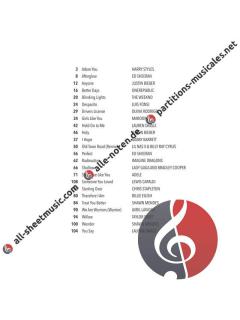 Hit Songs - In Easy Keys 