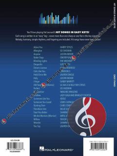 Hit Songs - In Easy Keys 
