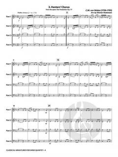 Classical Miniatures for Wind Quartet 