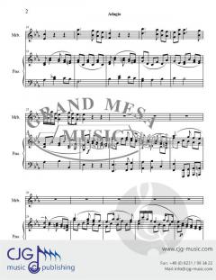 Adagio von Wolfgang Amadeus Mozart 