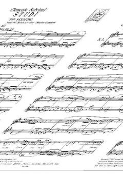 Studien für Saxophon Band 3 von Clemente Salviani 