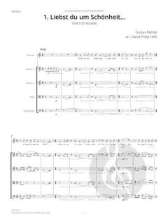 Rückert-Lieder von Gustav Mahler 