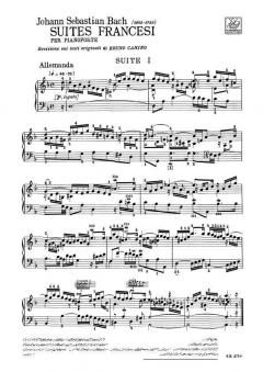 6 Suites Francesi BWV 812-817 