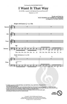 I Want It That Way von Backstreet Boys (Download) 