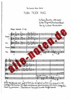 Tuba Tiger Rag von Canadian Brass Quintet (Download) 
