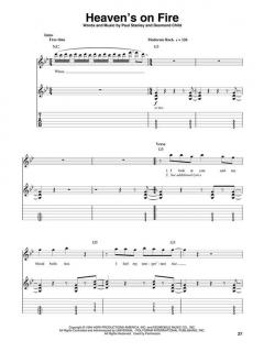 Guitar Play-Along Vol.30 - Kiss von Kiss 