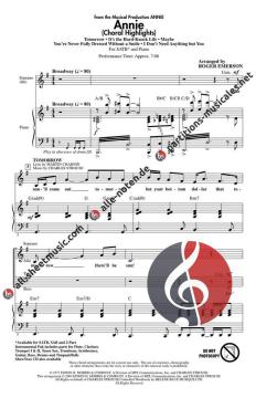 Annie (Choral Highlights) (Charles Strouse) 