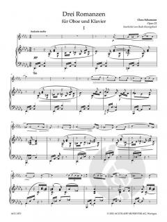 3 Romanzen op. 22 von Clara Schumann 