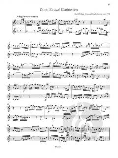 Klarinetten-Duette aus der Frühzeit des Instrumentes von Heinz Becker 