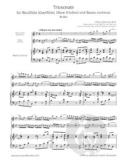 Triosonate in B-Dur (J.S. Bach) 