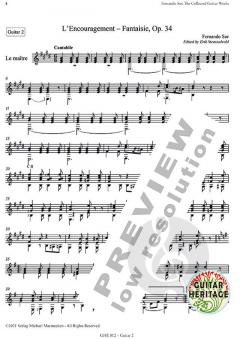 The Collected Works for Guitar 12 von Fernando Sor 