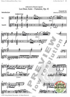 The Collected Works for Guitar 14 von Fernando Sor 