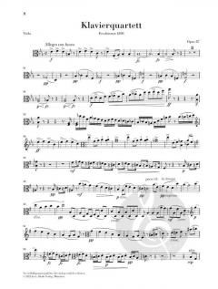 Klavierquartett Es-dur op. 87 von Antonín Dvořák 