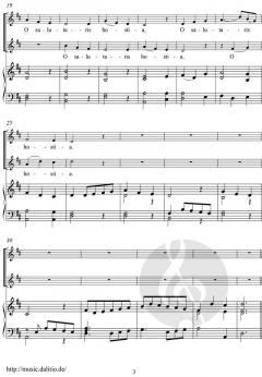 Orgelbegleitung zu 'O salutaris hostia' von Christoph Dalitz (Download) 