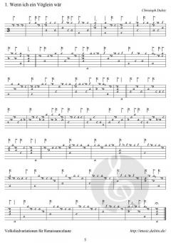 Volksliedvaraitionen von Christoph Dalitz (Download) 