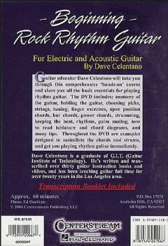 Beginning Rock Rhythm Guitar von Dave Celentano 
