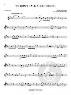 Encanto for Tenor Sax von Lin-Manuel Miranda im Alle Noten Shop kaufen