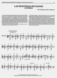 Guitar Lessons Books 1-3 von Julio S. Sagreras (Download) 